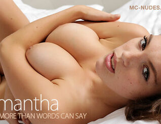 Samantha L. in More Than Words Can Say - MCNudes